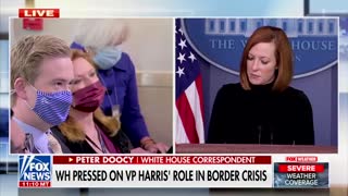 Psaki Refuses to Answer Why Harris Has Been Absent From Key Role as Border Czar