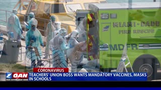 Teachers’ Union boss wants mandatory vaccines, masks in school