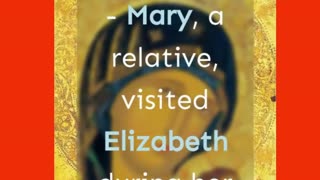 Who was Elizabeth in the Bible