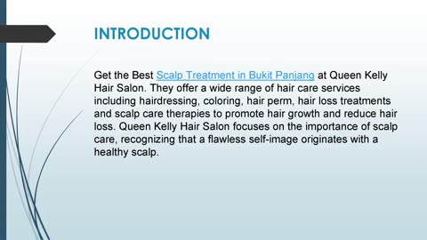 Get the Best Scalp Treatment in Bukit Panjang