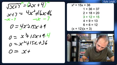 Radical Equations - Part 2