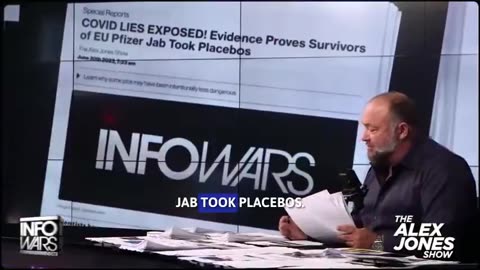 USA: Alex Jones with some scary headlines about the Covid-19 vaccines!