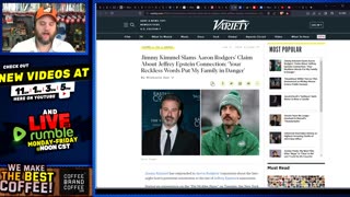 Jimmy Kimmel PANICS & Has MELTDOWN After His Name Put On Jeffrey's Client List By Aaron Rodgers!