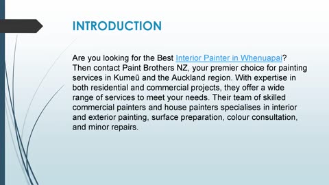 Best Interior Painter in Whenuapai