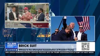 Brick Suit Describes Witnessing Assassination Attempt on President Trump