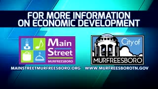 Main Street Murfreesboro Economic Development PSA