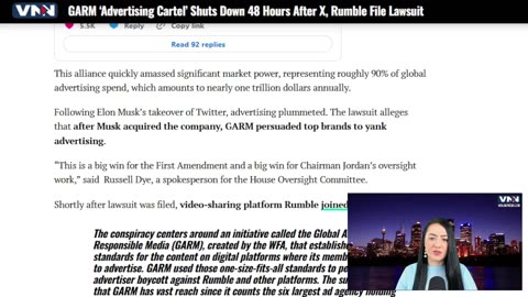 GARM “advertising cartel” shuts down 48 hours after 𝕏 and Rumble file a pivotal lawsuith