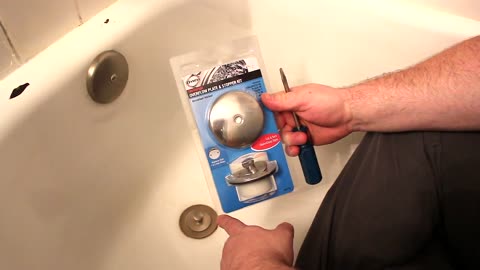 DIY How to replace Bathtub drain stopper - Tutorial