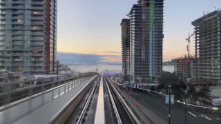 skytrain in the early morning 2