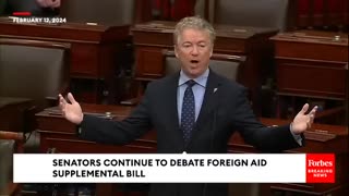 'You want to put Ukraine first?': Rand Paul explodes at Democrats and Republicans over foreign aid