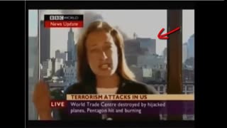 Sept. 11, 2001: WTC7 Collapse Reported before it happens 2