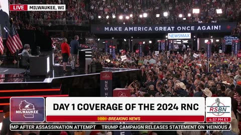 WATCH: Gov. Jon Houston Nominates J.D. Vance for VP at 2024 RNC in Milwaukee, WI - 7/15/2024