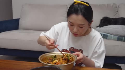 mukbang korean food #63