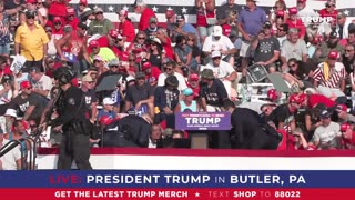 Trump SHOT at Pennsylvania rally!!!
