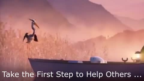 Take the First Step to Help Others. The World of Helping Hand will Come to You ( Motivational video)