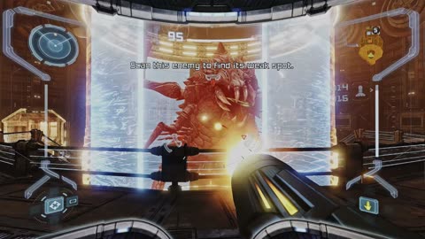 Metroid Prime Remastered - Parasite Queen Boss Fight - Yuzu 4k@60fps