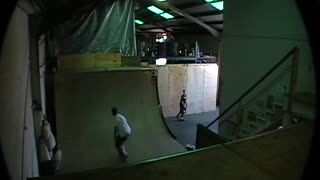 Tony Encalade Skating his S.S.M Ramp