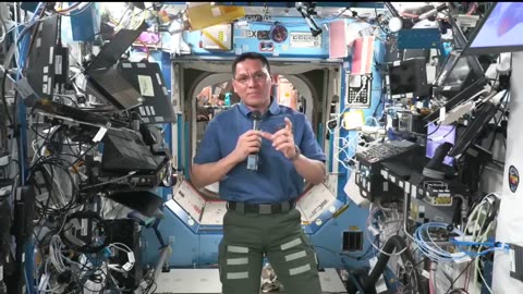 Astronaut Frank Rubio Calls NASA Leadership From Space