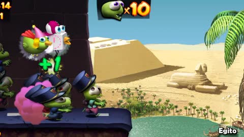 Playing a match with the hat unlocked in the Zombie Tsunami (QUEPE) game.