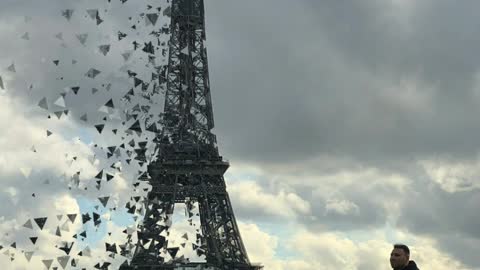 Digital Arts - Melancholics of the Eifel Tower