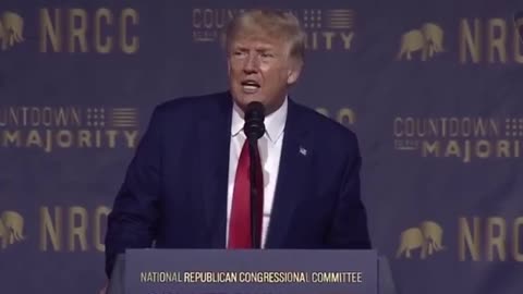 President Trump at the National Republican Congressional Committee