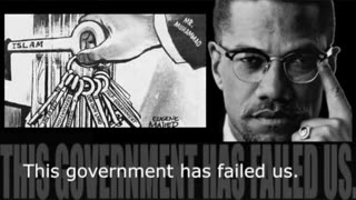 MALCOLM X GOVERNMENT CONSPIRACY SPEECH CLIP