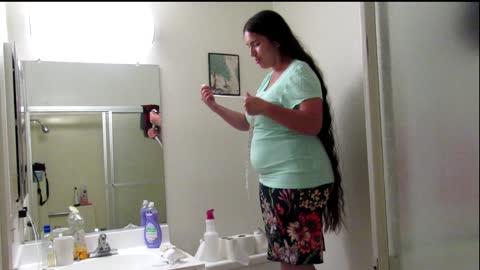 Measuring My 48 Inch Length Hair