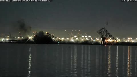 Bridge Collapses on a Boat in Baltimore!