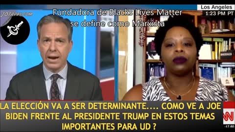 Fundadora de BLM: "Somos Marxistas entrenadas"