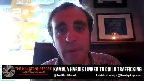 Patrick Howley Busts Kamala's Child Sex Trafficking Scandal on Paul Harrell's Show