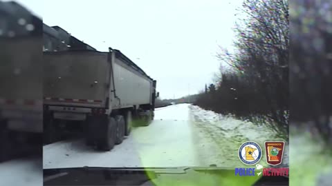 Dashcam Video Shows Train Smashing Into Semi-Truck in Minnesota