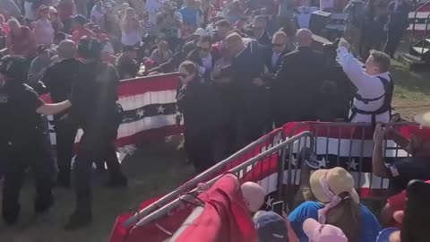New Footage from Trump Rally