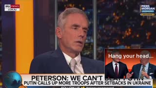 Jordan Peterson says It's naive to think the Russians are going to lose and we're going to win