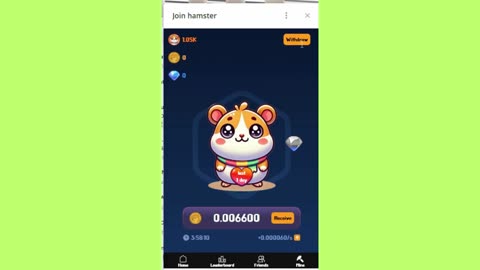Hamster new mining bot mini app earn hamster and dogecoin for free