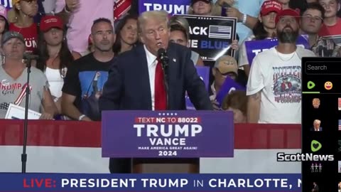 Trump Rally Charlotte, NC 2024