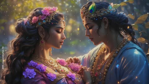 Sri Krishna and Radha 🕉️❤️