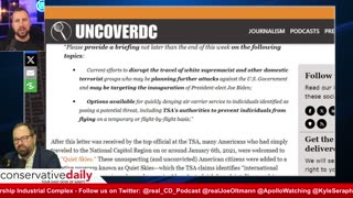 Conservative Daily Shorts: Quiet Skies Watchlist - When Your Gov Has Stopped Serving You w Joe
