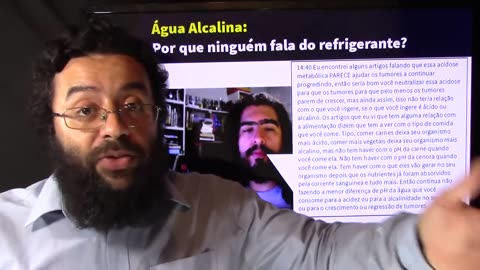 ALCALINIDADE DA ÁGUA ALCALINA - DR LAIR RIBEIRO VERSUS PIRULA (SIGA O CANAL)