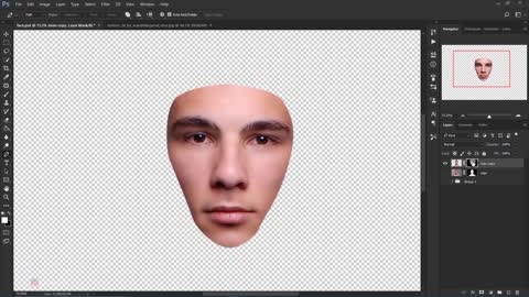 Detailed Surreal Facial Separation Photoshop Tutorial