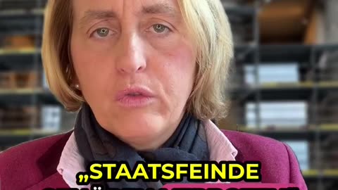 Beatrix von Storch (AfD) - Autoritäre Regime stigmatisieren ihre Gegner als "Staatsfeinde".