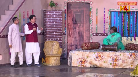 Tariq Teddy and Abid Charlie | Amanat Chan | Stage Drama | Khand Nalon Mithi