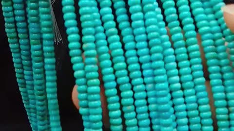 4mm 8mm Natural turquoise roundle beads high quality Genuine Gemstone for Jewelry Making