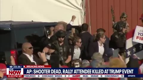 WATCH: "Assassination attempt" at Trump rally, Trump wounded in ear | LiveNOW from FOX