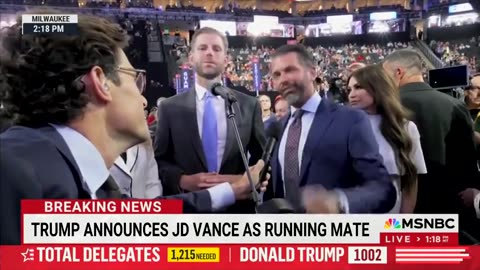 Just Get Out of Here" - Donald Trump Jr OWNS MSNBC Hack