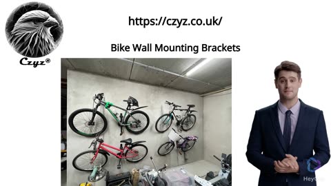 Czyz® Bike Wall Mounting Brackets