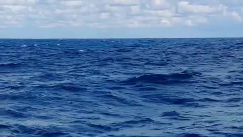 The Atlantic Ocean #sailing #wavesounds #oceansounds #clouds