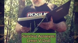 Survival Acronym 2nd Letter V: Value Living