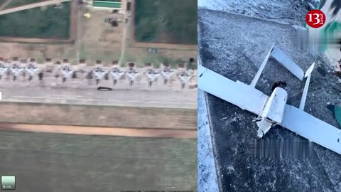 Ukrainian drones destroy 3 airfields where Russian bombers were stationed