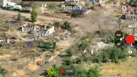 Russians Destroyed an AFU Position in Konstantinovka with a Msta-B 152mm Howitzer