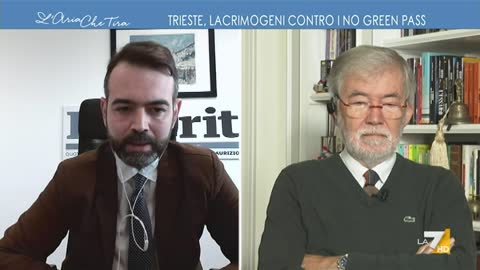 No Green Pass Trieste, Borgonovo: "Chi è che esercita la violenza?"